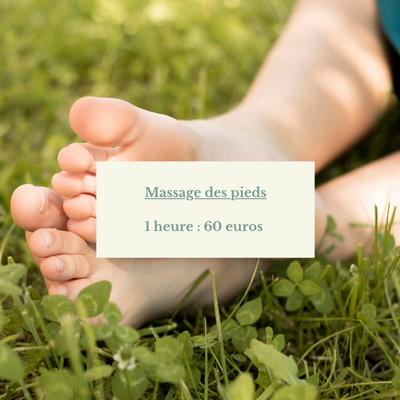 Massage des pieds